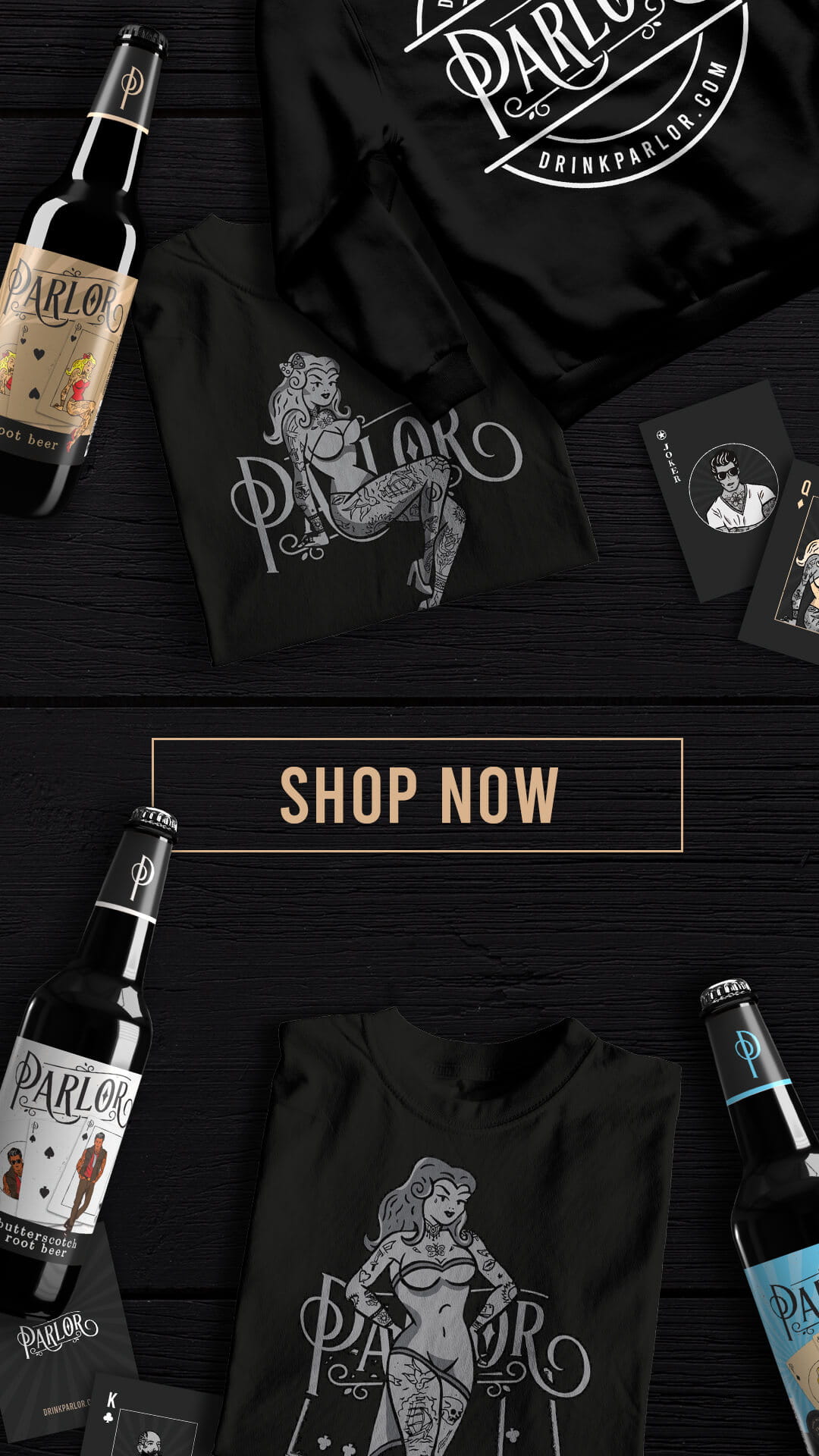 Pre-Order Now: Free deck of Parlor Playing Cards for the first 200 pre-orders